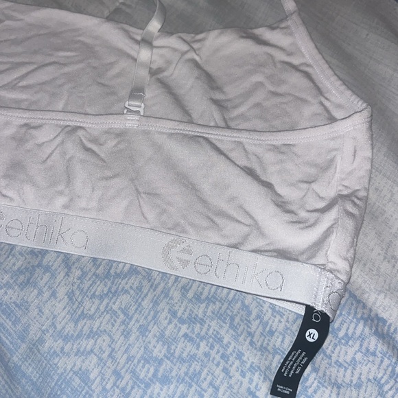 Ethika. XL White Pullover Bra/Bralette - Picture 9 of 12